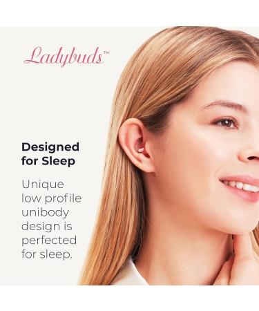 Otifleks Ladybuds Earplugs | Comfortable & Reusable Noise Cancelling Ear Plugs for Sleep - 3 Sizes Available International Shipping - Buy Online on GoSupps.com