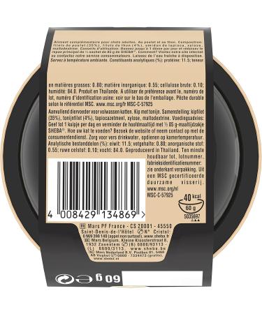 Buy Sheba Les Domes de Sheba 32 x 60g Chicken & Tuna Fillets | MSC Certified Cat Food - International Shipping Available - Buy Online on GoSupps.com