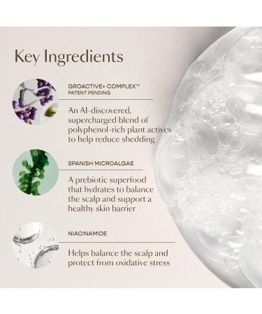 VEGAMOUR GRO+ Advanced Balancing Shampoo - Exfoliating & Cleansing for Thinning Hair Color Safe Vegan & Cruelty-Free (8 Fl Oz - Buy Online on GoSupps.com