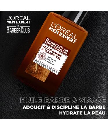 L'Or al Men Expert Trousse BarberClub dition limit e Romain Ntamack Huile Barbe Longue et Visage 50ml + Nettoyant 3en1 Barbe Visage Cheveux 200ml + D odorant Bille Protection 48h 50ml - Buy Online on GoSupps.com