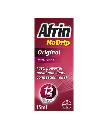 Afrin Nodrip Original Nasal Spray, 0.5 Ounce