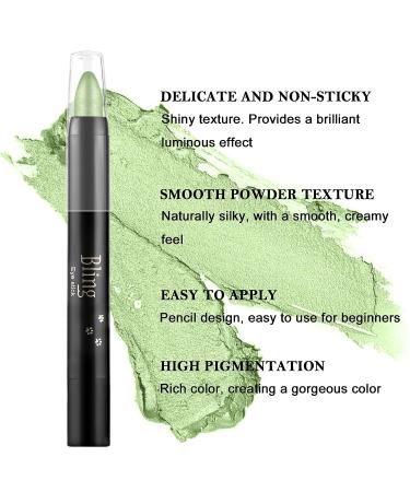 Boobeen Waterproof Eyeshadow Pencil Stick - Shimmer Cream Pen for Glitter Eye Makeup (012) - Buy Online on GoSupps.com