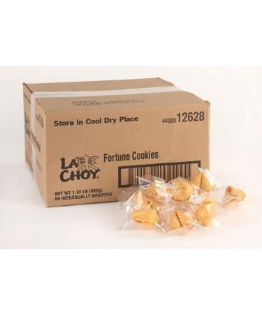 La Choy Fortune Cookies, Individually Wrapped Cookies (Pack of 96) Fortune Cookies 96 Count (Pack of 1)