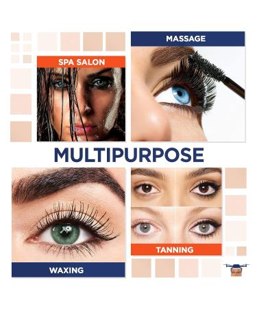 EZGOODZ Black Vegan Mascara - Waterproof Cruelty-Free Formula with Hemp Oil and Vitamin E for Longer Lashes - Buy Online on GoSupps.com
