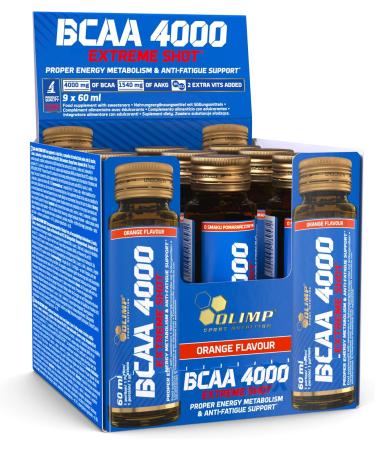 Olimp Sport Nutrition BCAA - Orange - Pack of 20 - 60ml - Buy Online on GoSupps.com