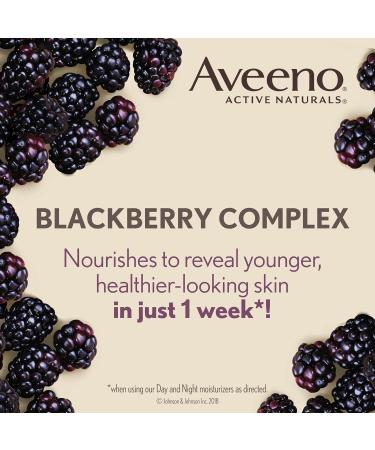 Aveeno Absolutely Ageless Daily Moisturizer SPF 30 Anti Aging Face Winkle Cream Antioxidant Blackberry Complex Vitamin C & E Bottle Pack of 1 50 mL - Buy Online on GoSupps.com