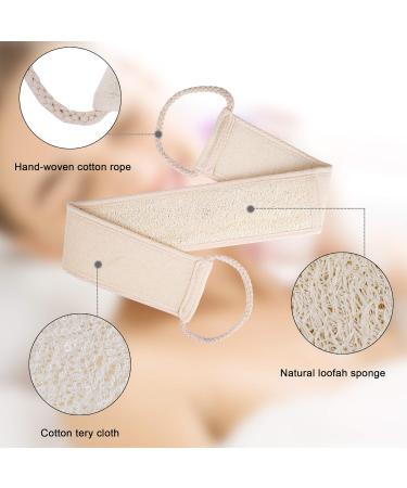 Eco-Friendly Bathing Brush & Back Scrubber | Bamboo Dry Brush for Exfoliation Blood Circulation & Relaxation - Buy Online on GoSupps.com