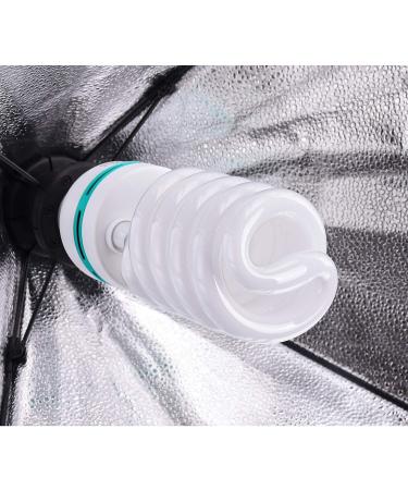SLOW DOLPHIN Photography Bulbs CFL Full Spectrum Light Bulb 105W 5500K Daylight (2-Pack) | Studio Lighting for Photo and Video - 2 Count - Buy Online on GoSupps.com