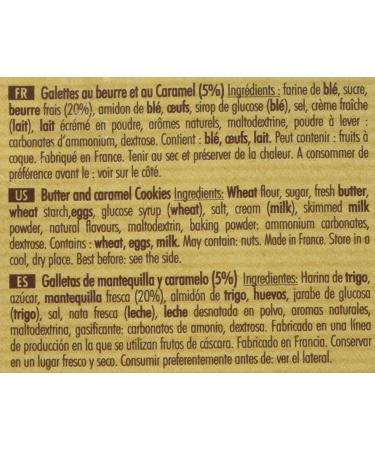 St Michel La Grande Galette Butter Cookies Caramel - 5.29 oz - Buy Online on GoSupps.com