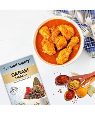 2022-23 Great Taste Award Winner! TFS Garam Masala (2x100g) - All Natural Salt-Free, Vegan, Gluten Friendly Artisan Spice Mixes - Non-GMO - Buy Online on GoSupps.com
