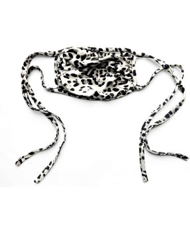 Star Vixen Washable Fashion Face Mask - Grey Cheetah Design One Size Pack of 1 - International Shipping Available - Buy Online on GoSupps.com