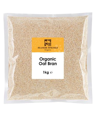 Organic Oat Bran 1kg by Manor Springs Organic