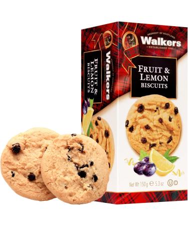 Walkers Fruit and Lemon Biscuits 150 Gram - Buy Online on GoSupps.com