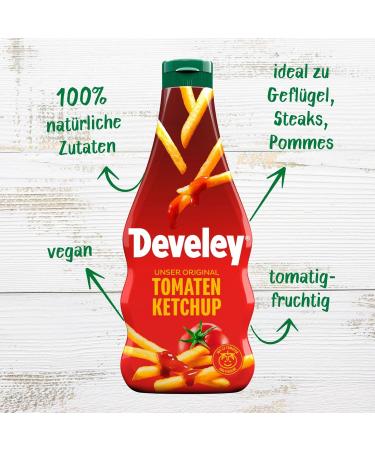 Develey Our Original Tomato Ketchup 12 x 500 ml - Buy Online on GoSupps.com