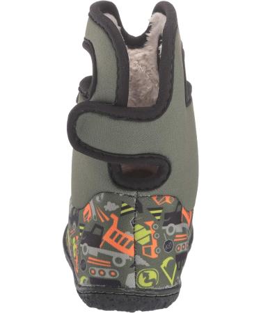 BOGS Baby Wellington Boots Plum Flower Stripe 71565 | Size UK 4 Child | Green Multi - Buy Online on GoSupps.com