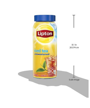 Lipton Unsweetened Iced Tea Mix - 3oz Pack of 3 (30 qt) | Refreshing Unsweetened Tea Concentrate - Buy Online on GoSupps.com