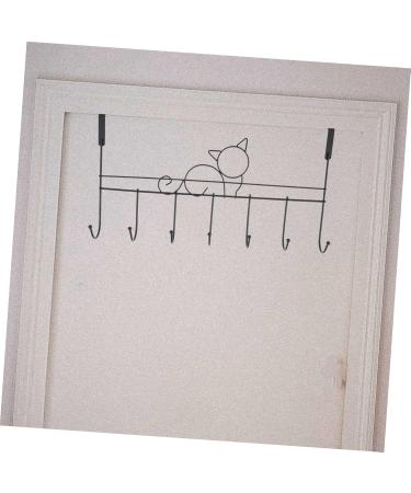SOESFOUFU Cabinet Towel Holder Wall Mount Coat Rack Hat Hangers Outdoor Hooks Over The Drawer Rack Cupboard Door Hanging Storage - Buy Online on GoSupps.com