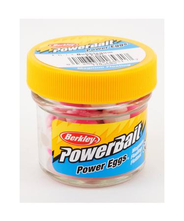 Berkley PowerBait Power Eggs Floating Magnum Fishing Soft Bait, Bubblegum - Original Scent, .5 oz Small Jar - Buy Online on GoSupps.com