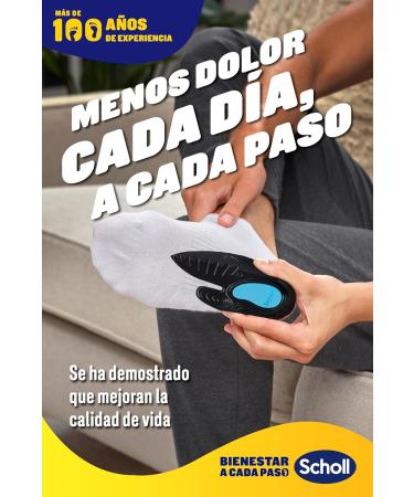 Scholl In-Balance Insoles for Heel & Ankle Pain Relief | Plantar Fasciitis Support | Size 42.5 45 | 1 Pair (2 Pieces) - Buy Online on GoSupps.com