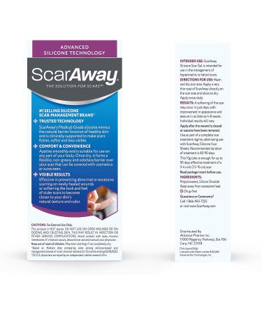 ScarAway Scar Diminishing Gel 10g - Reduce Scars Effectively - Buy Online on GoSupps.com