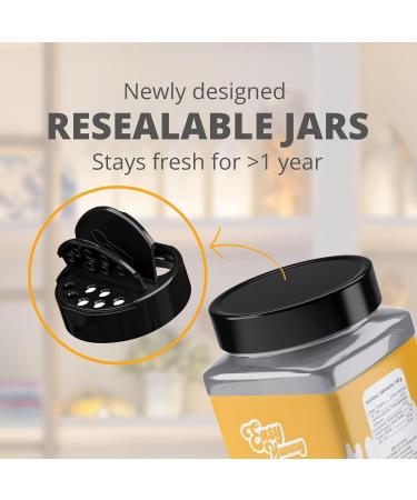 Easy Yummy Cheddar Cheese Popcorn Seasoning 300g 100% Cheddar Cheese Popcorn Flavouring - Buy Online on GoSupps.com