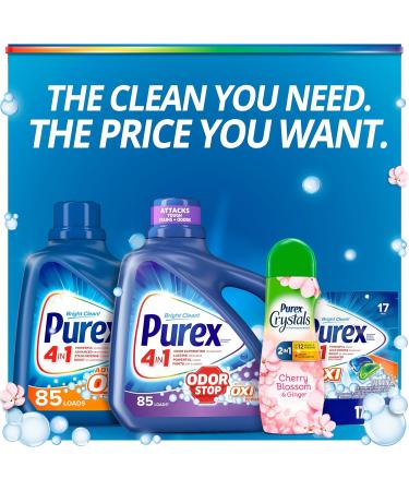 Purex Liquid Laundry Detergent Odor Stop Plus Oxi 128 oz - 85 Loads - Premium International Shipping - Buy Online on GoSupps.com