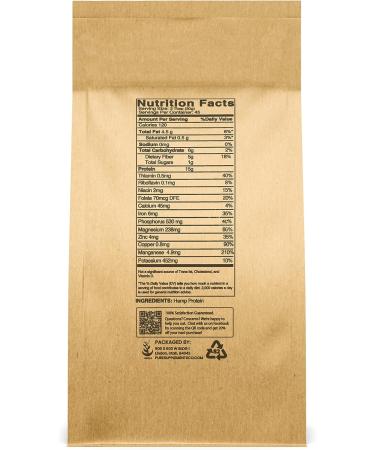 Hemp Seed Protein Powder (3 lb) Nutty Flavor for Smoothies & Shakes | Pure Original Ingredients | Smooth Texture | 1 Pack - Buy Online on GoSupps.com