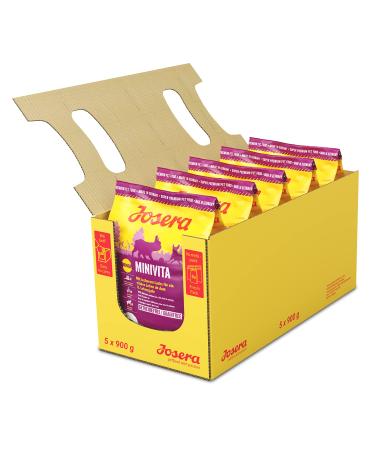 Josera Minivita Pack of 5 boxes of 900 g.
