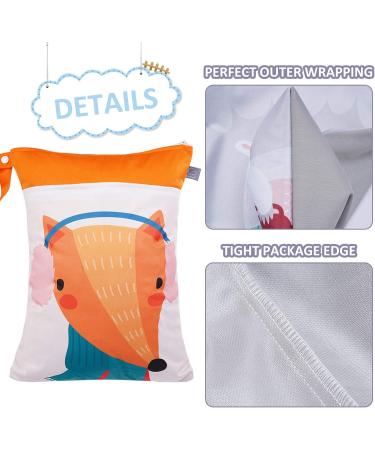 Seaur Naspasche Kita Large Dry Wet Bag - Waterproof Washable Reusable Baby Diaper Organizer for Travel Sports & Pool | 30x40cm - Buy Online on GoSupps.com