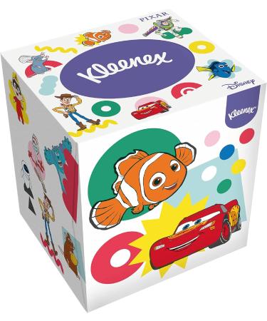 Kleenex Disney Tissue Boxes - 3-Ply Assorted Designs 12 Cube Boxes (48 Tissues Each) | International Shipping Available - Buy Online on GoSupps.com