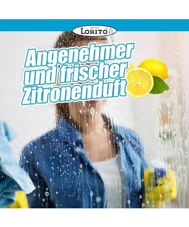 Buy Lorito Fresh & Clean Glass Cleaner - 1L Window & Surface Cleaner for Car & Home - Buy Online on GoSupps.com