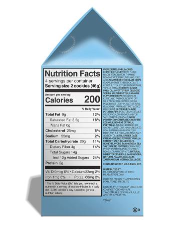 Soft Baked MILK BAR Chocolate Chip Cookies with Potato Chips & Pretzels - 4 Pack - Buy Online on GoSupps.com