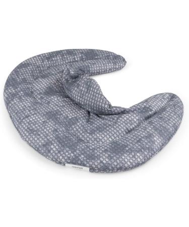 Shop Neck Horns with Stand-Up Collar | Grape Bundle Pillow & Nude Heat Cushion | Comfortable Neck Warmer in Used Look Gray-Blue - Buy Online on GoSupps.com