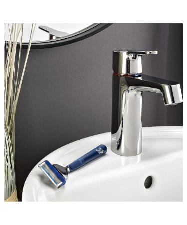 Shop King C Gillette Razor - Navy Blue | Premium Quality for a Smooth Shave - International Shipping Available - Buy Online on GoSupps.com