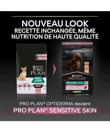 PURINA PRO PLAN | Small & Mini Adult 1+ Sensitive Skin | Rich in Salmon | Dry Food | Dog | 7kg Bag - Buy Online on GoSupps.com