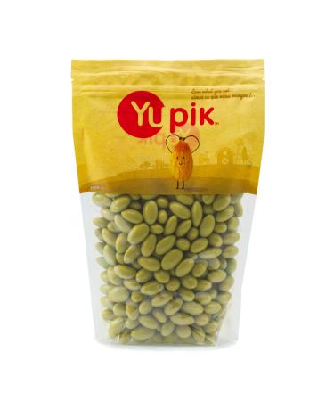 Yupik Matcha Green Tea Almonds 1 kg 6 Count Kosher Natural Flavors Whole Nuts Almonds Dipped in White Chocolate Matcha Flavored Snacks Matcha Latte Inspired Smooth & Crunchy Unique Sweet Snacks 6 kg