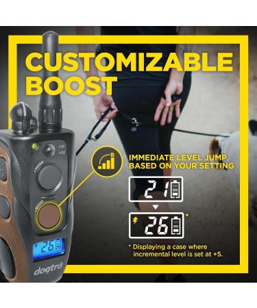 Dogtra Canada ARC HANDSFREE Plus Boost and Lock Remote Dog Training E-Collar HANDSFREE Square Waterproof 1.2KM Range 1 Dog Expandable System Medium Large Dogs with CA Warranty ARC Handsfree Plus B&L - Canada Warranty - Buy Online on GoSupps.com