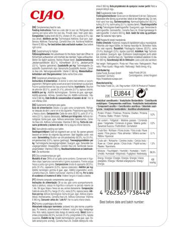 Ciao Stew by INABA Cat Treat - Chicken with Scallop - 1 Pack (40g total) / Moist Cat Treat Delicious & Healthy Snack Food Topper Side Dish Complement Natural Grain Free Chicken with Scallop 40 g (Pack of 1) - Buy Online on GoSupps.com