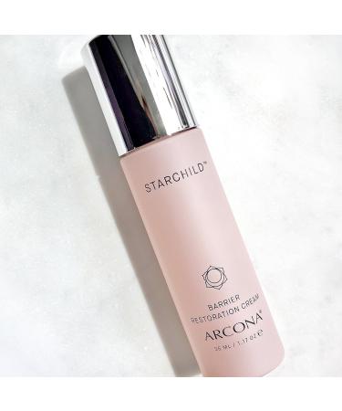 ARCONA Starchild Barrier Restoration Cream - Ultra Rich Moisturizer with Squalane & Vitamin C | Protect & Hydrate | Made in USA - 1.17 oz - Buy Online on GoSupps.com