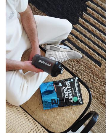 Biotech USA Iso Whey Zero Natural 500g - Strawberry Flavored Protein Powder for Optimal Muscle Recovery | Buy Internationally - Buy Online on GoSupps.com