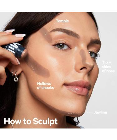 MILK Makeup Sculpt Cream Contour Stick - Cool-Toned Matte Finish - 0.19 Oz (Simmer) - Buy Online on GoSupps.com