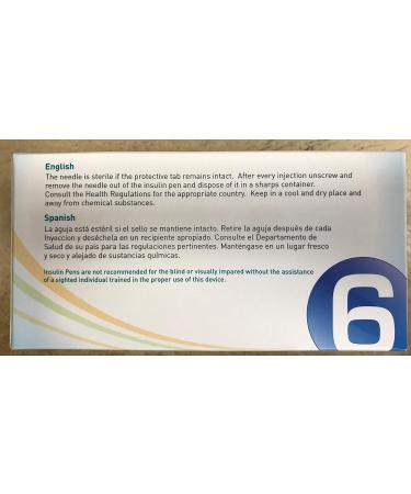 Clever Choice Comfort EZ Insulin Pen Needles 31G 6mm (1/4 Inch) - 100 Count - Buy Online on GoSupps.com