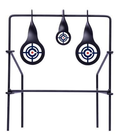 Crosman CSLT Metal Spinning Target For Use With .177-Caliber And .22-Caliber Pellets , Black