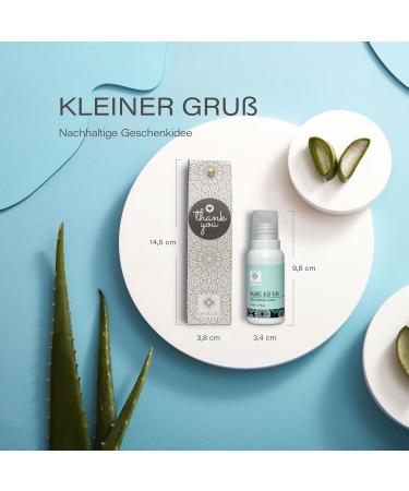 Leo & Lilo Small Greeting Hand & Body Lotion with Bio Aloe Vera - 3 x 50 ml in 'Thank You' Gift Packaging | Perfect for Gifting - Buy Online on GoSupps.com