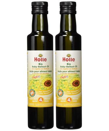 Holle Organic Baby Food Oil - Pack of 2 (2 x 250 ml) | Premium International Shipping - Buy Online on GoSupps.com