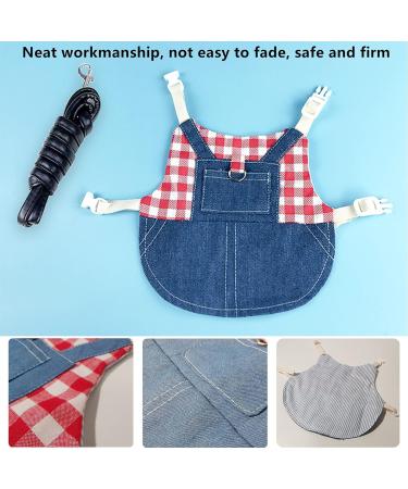 Adjustable Soft Rabbit Dishes & Leash Set | Ideal for Small Pets - Rabbits Cats Guinea Pigs (M Pink) - Buy Online on GoSupps.com