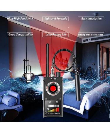 K18S Hidden Devices Detector | Anti Spy Bug Detector | RF Signal GPS Tracker Scanner - Buy Online on GoSupps.com
