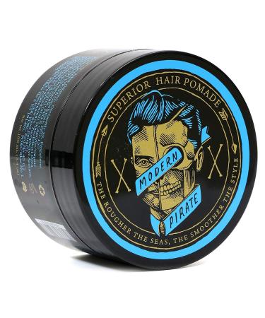 Superior Hair Pomade 3.4 oz - Medium Strong Hold & Medium Shine - Water Soluble & Naturally Enhanced