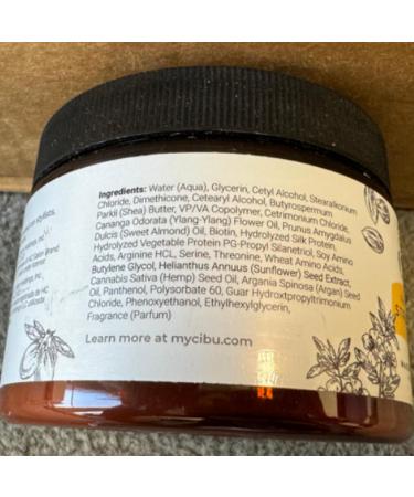 CIBU Repair Strengthening Hair Mask | Deep Conditioning & Hydrating Treatment for All Hair Types | Keratin & Almond Moisture | 12 Ounces - Buy Online on GoSupps.com