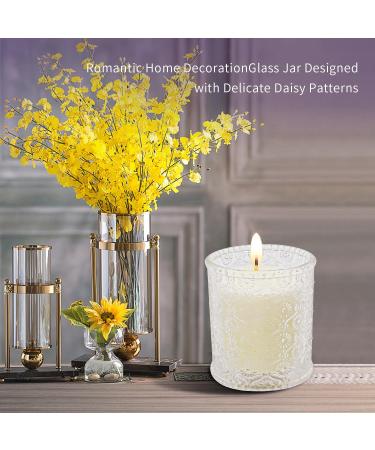 Lavender Scented Candle in Glass Jar | 200g Natural Soy Wax | 50h Long Lasting Burn Time | Aromatherapy Gift for Women | Home Scented for Christmas & Valentine's Day - Buy Online on GoSupps.com